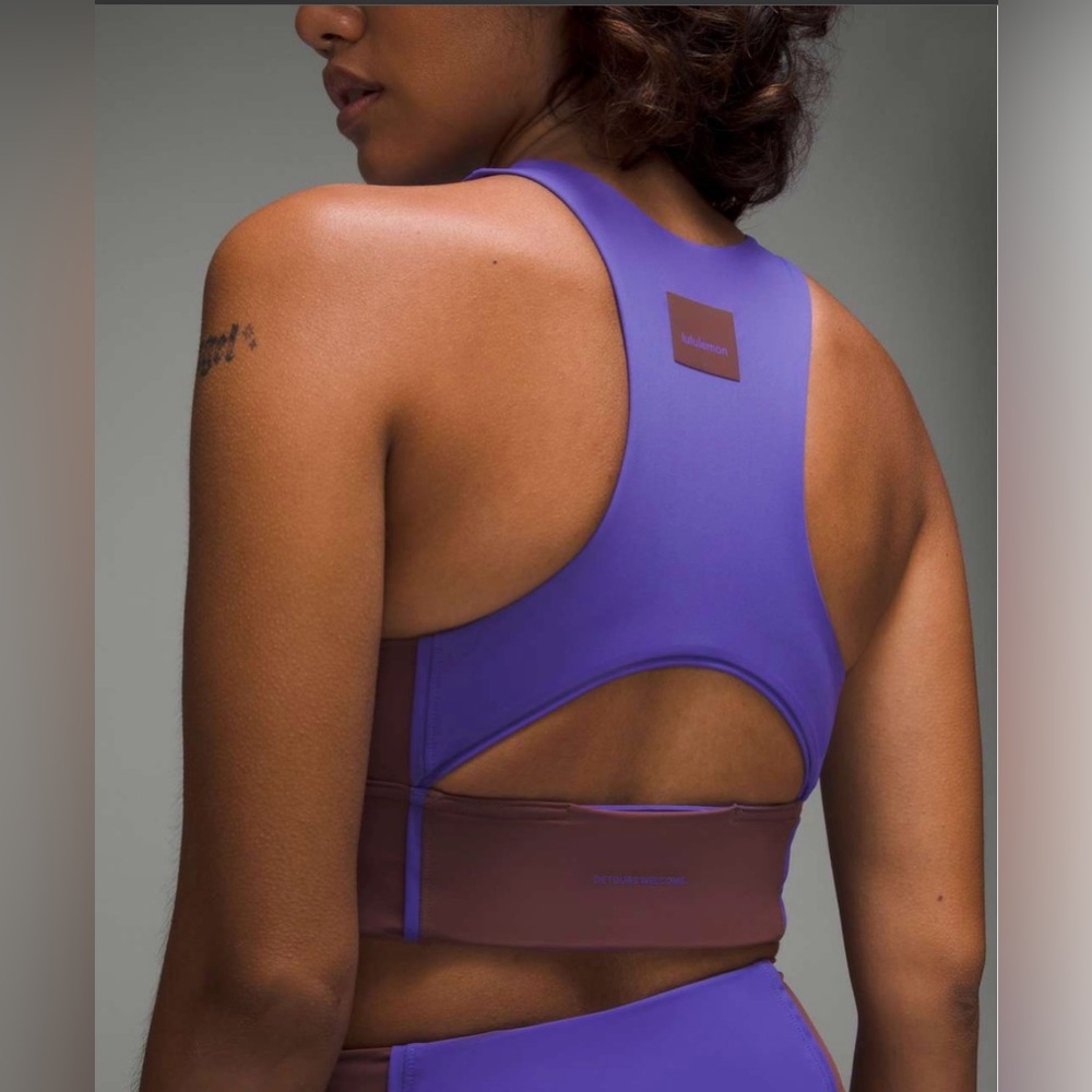 Lululemon Hike to Swim Bra - Charged Indigo / Dark Oxide / Charged Indigo